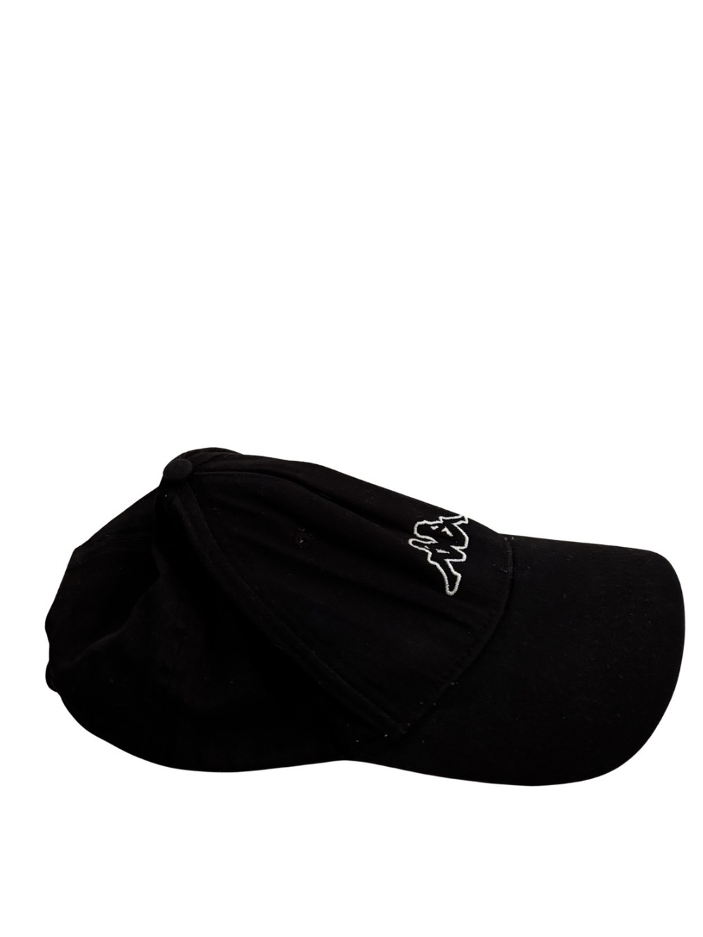 Kappa Black Cap with White Embroidered Logo - Picture 3 of 4